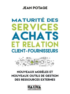 cover image of Maturité des services achats et relation client-fournisseurs